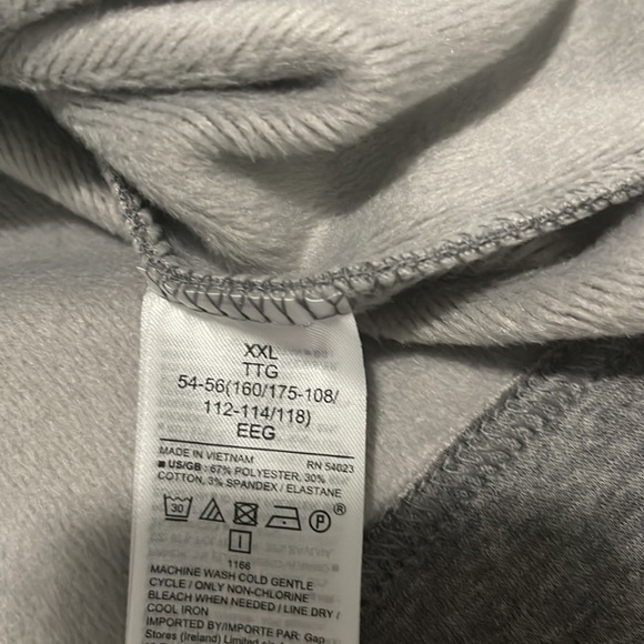 NWT Banana Republic Gray Sweatshirt XXL - Picture 6 of 6